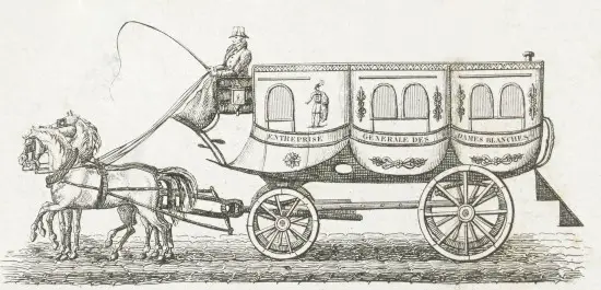 An example of a 19th century omnibus.